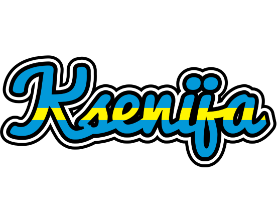 Ksenija sweden logo