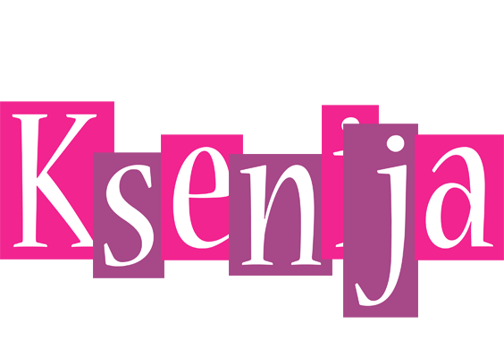 Ksenija whine logo
