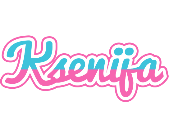 Ksenija woman logo