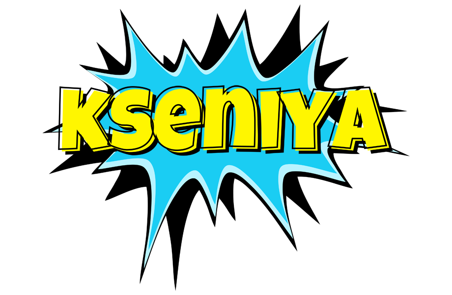 Kseniya amazing logo