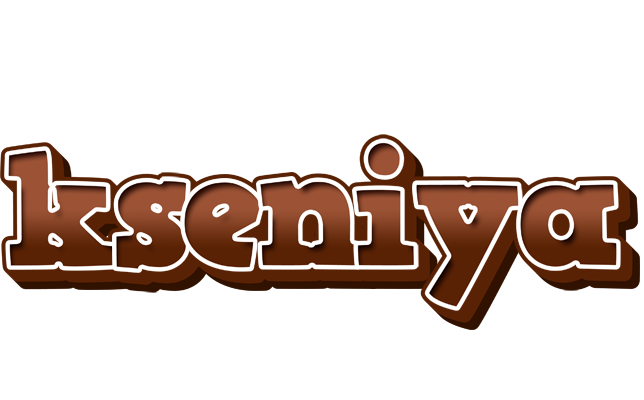 Kseniya brownie logo
