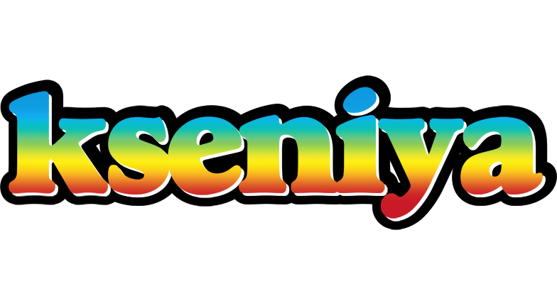Kseniya color logo
