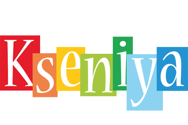 Kseniya colors logo
