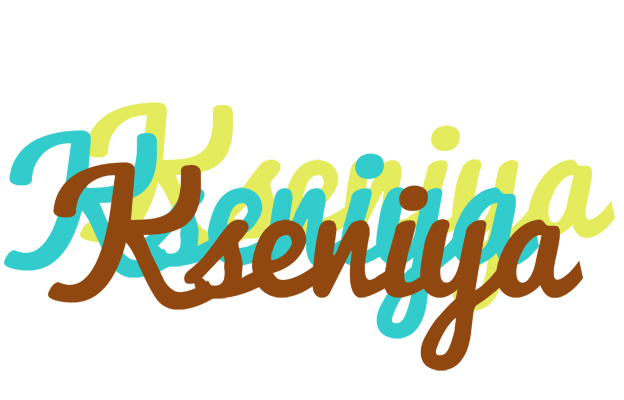 Kseniya cupcake logo
