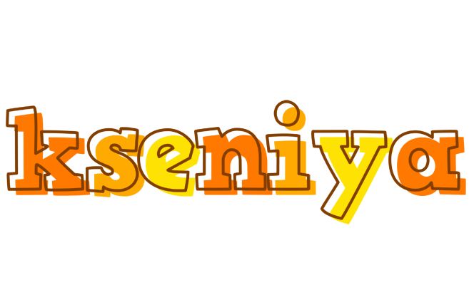 Kseniya desert logo