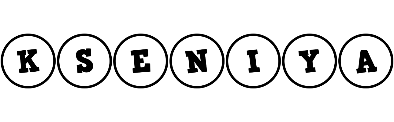 Kseniya handy logo