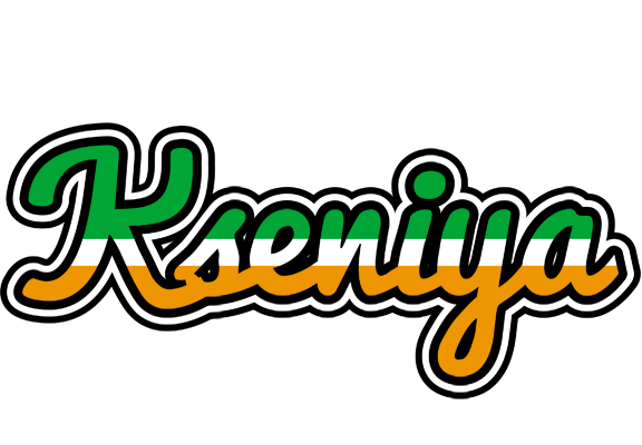 Kseniya ireland logo