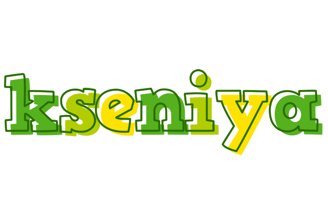 Kseniya juice logo