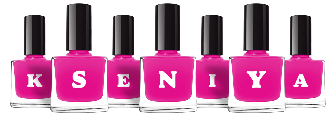 Kseniya nails logo