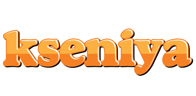 Kseniya orange logo