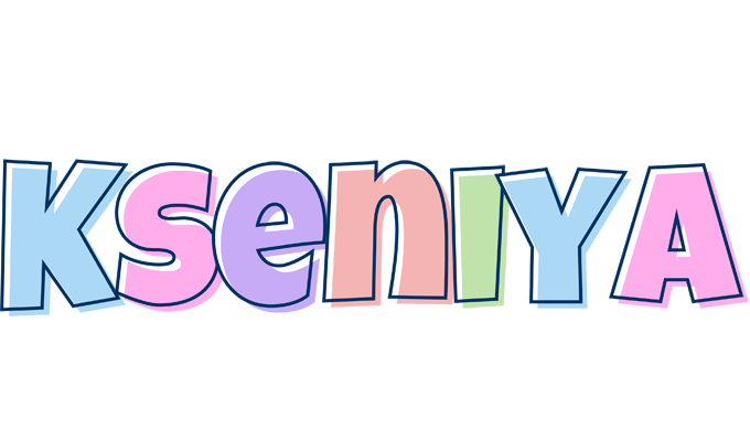 Kseniya pastel logo