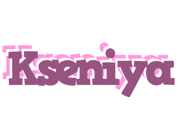 Kseniya relaxing logo