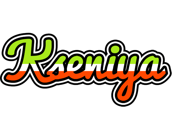 Kseniya superfun logo