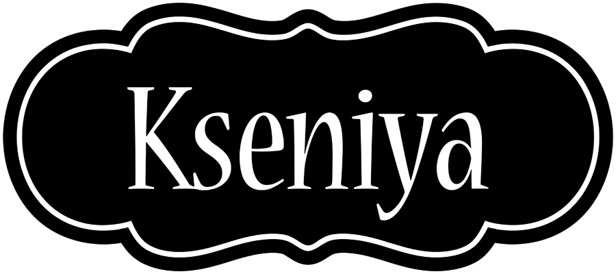 Kseniya welcome logo