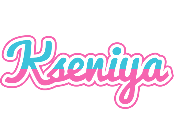 Kseniya woman logo