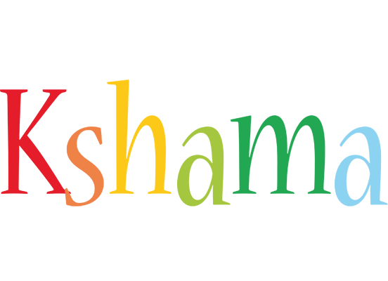 Kshama birthday logo