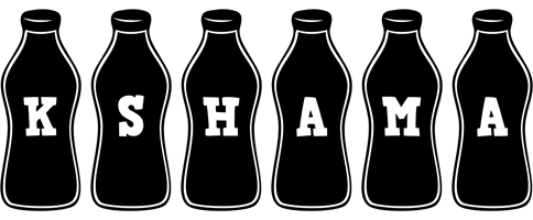 Kshama bottle logo