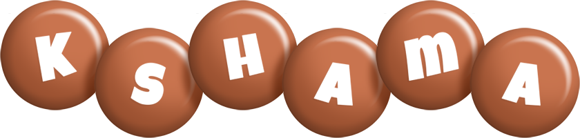 Kshama candy-brown logo