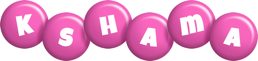 Kshama candy-pink logo