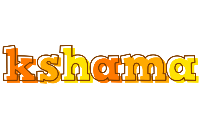 Kshama desert logo