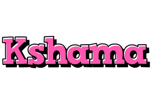 Kshama girlish logo