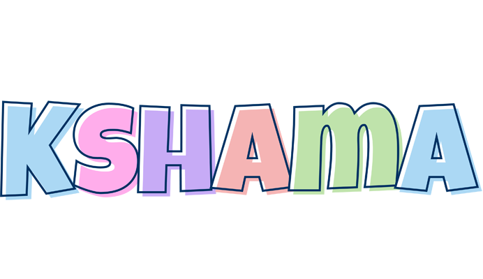 Kshama pastel logo