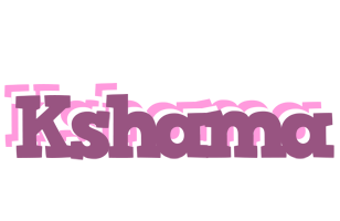 Kshama relaxing logo