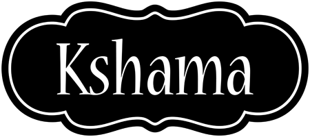 Kshama welcome logo