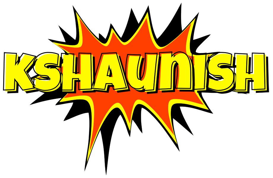 Kshaunish bazinga logo