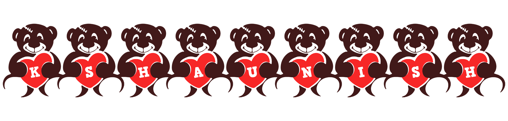Kshaunish bear logo