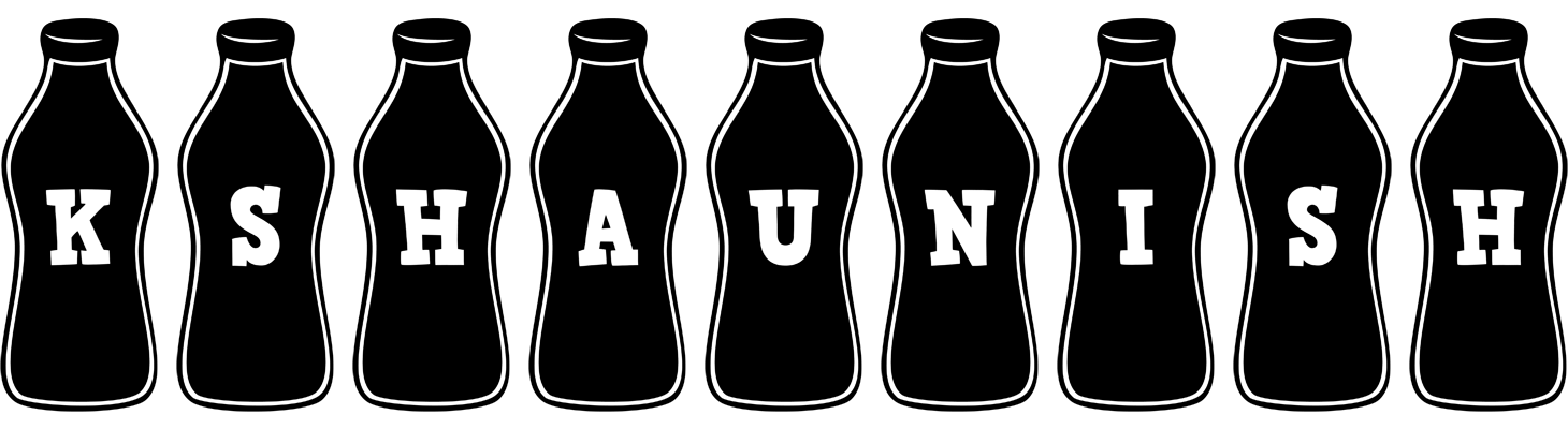 Kshaunish bottle logo