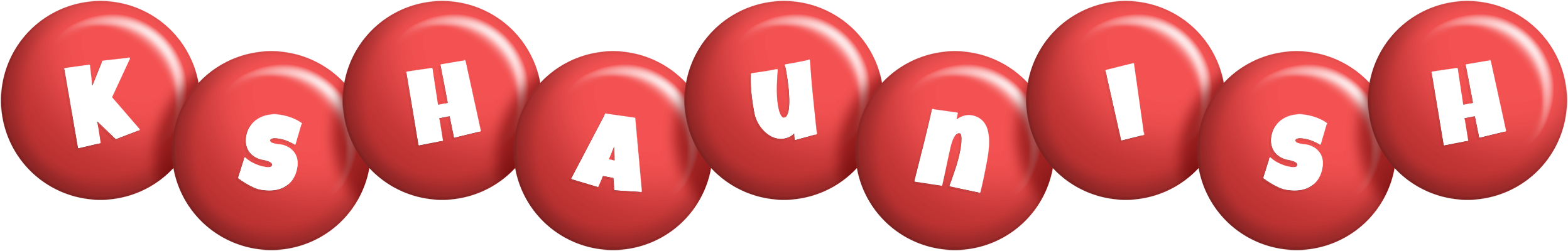 Kshaunish candy-red logo