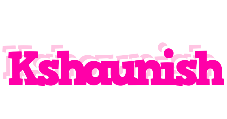 Kshaunish dancing logo