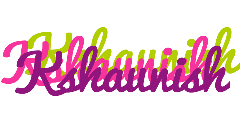 Kshaunish flowers logo