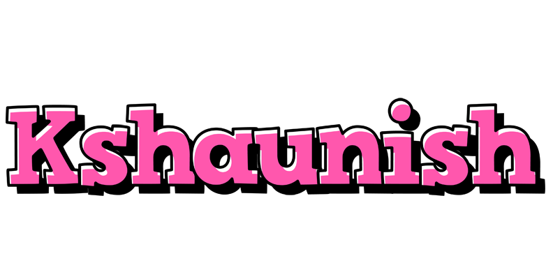 Kshaunish girlish logo