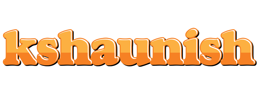 Kshaunish orange logo
