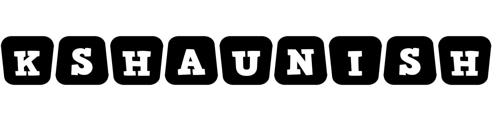 Kshaunish racing logo