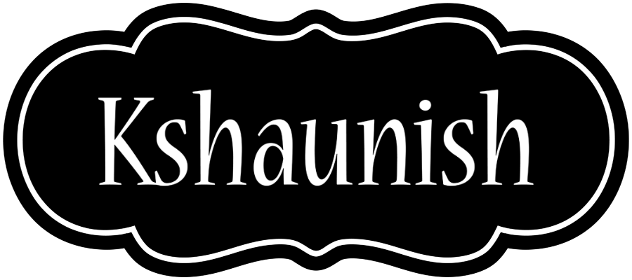 Kshaunish welcome logo