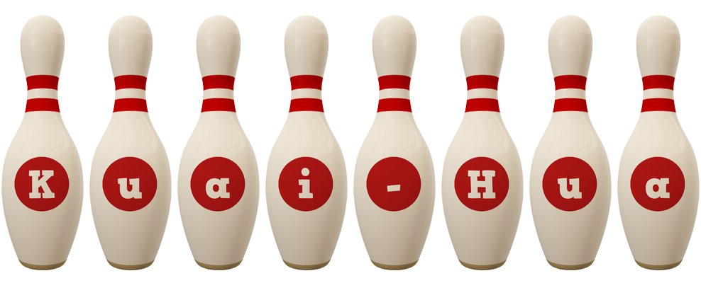 Kuai-Hua bowling-pin logo