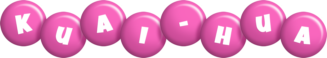 Kuai-Hua candy-pink logo