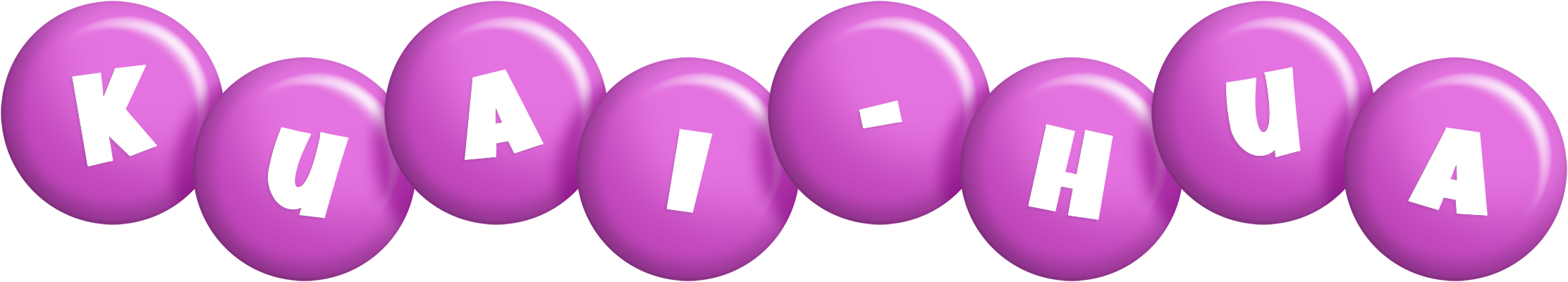 Kuai-Hua candy-purple logo