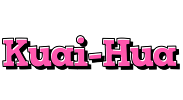 Kuai-Hua girlish logo