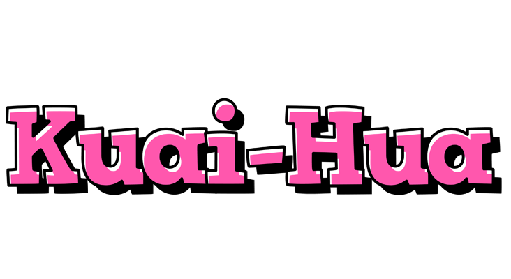 Kuai-Hua girlish logo