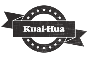 Kuai-Hua grunge logo