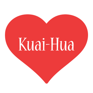 Kuai-Hua love logo