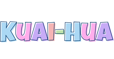 Kuai-Hua pastel logo