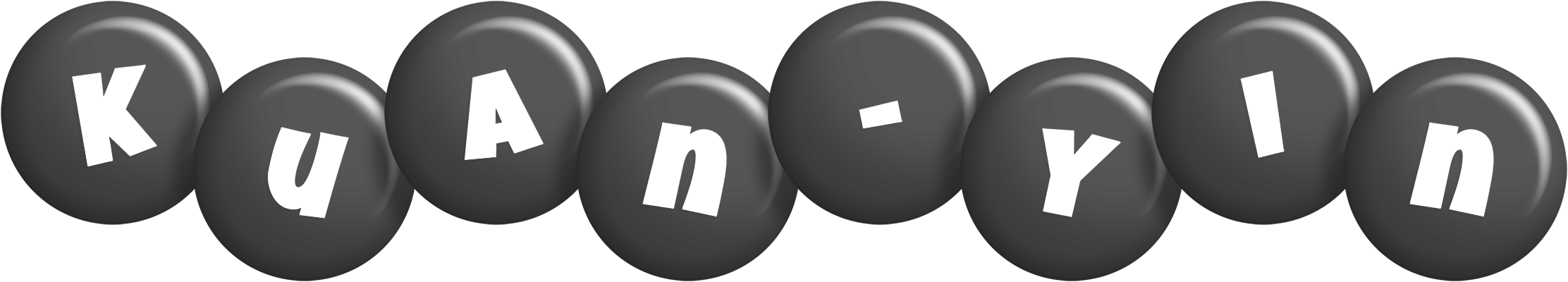 Kuan-Yin candy-black logo