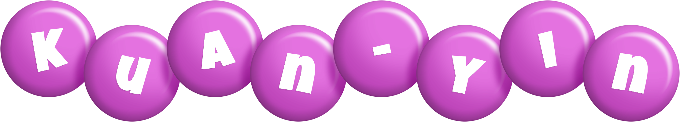 Kuan-Yin candy-purple logo