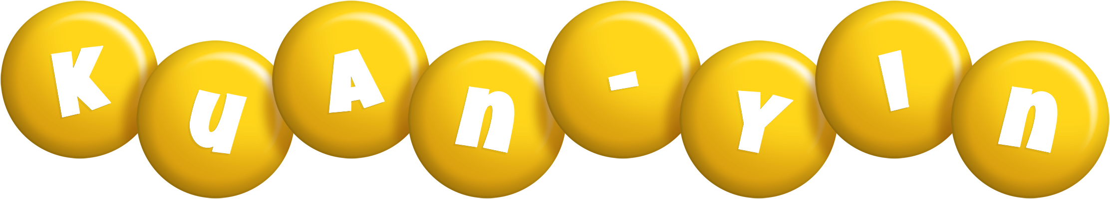Kuan-Yin candy-yellow logo