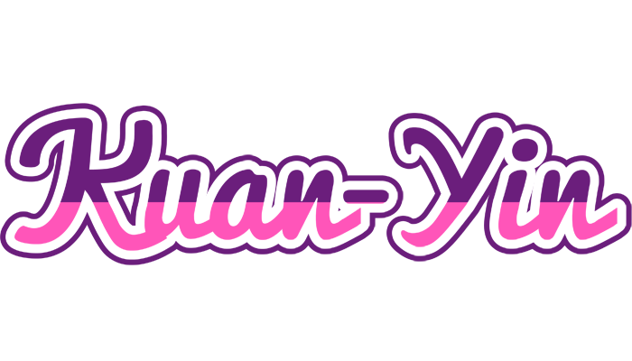 Kuan-Yin cheerful logo